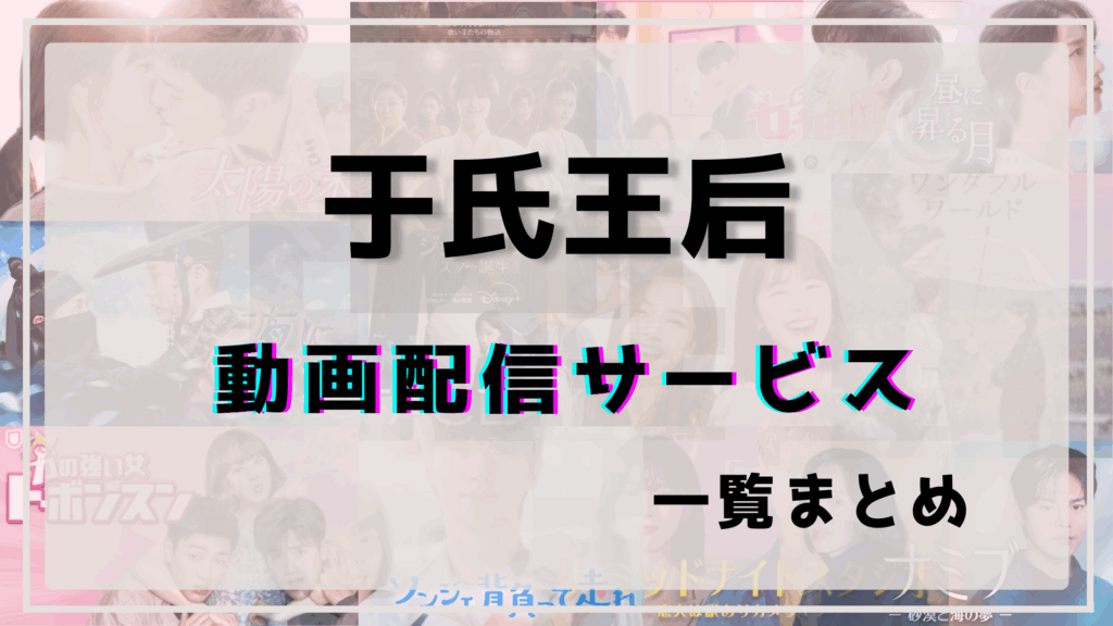 于氏王后,ネットフリックス,サブスク