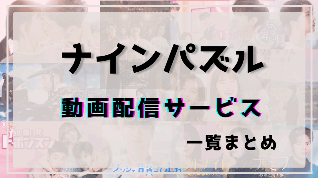 ナインパズル,韓国ドラマ,配信
