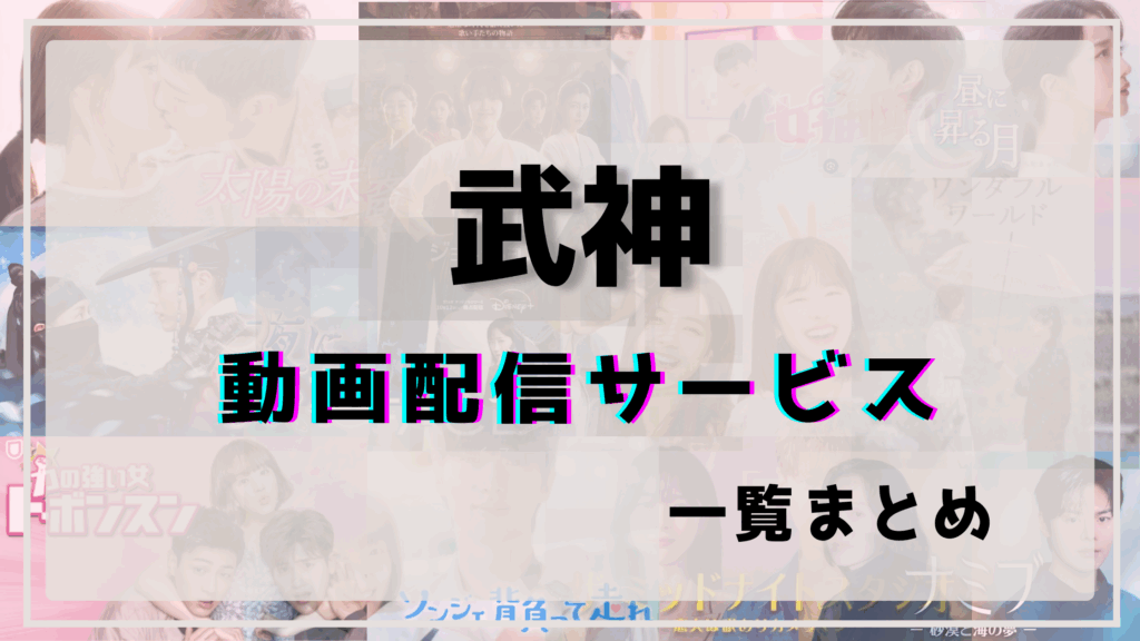 武神,配信,ネトフリ